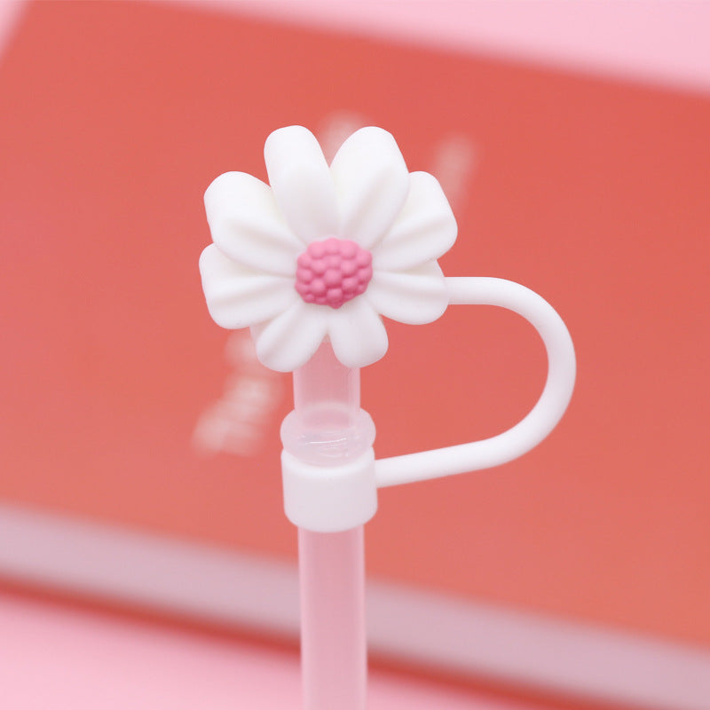 Wholesale Silicone Flower Tube Straw Hat